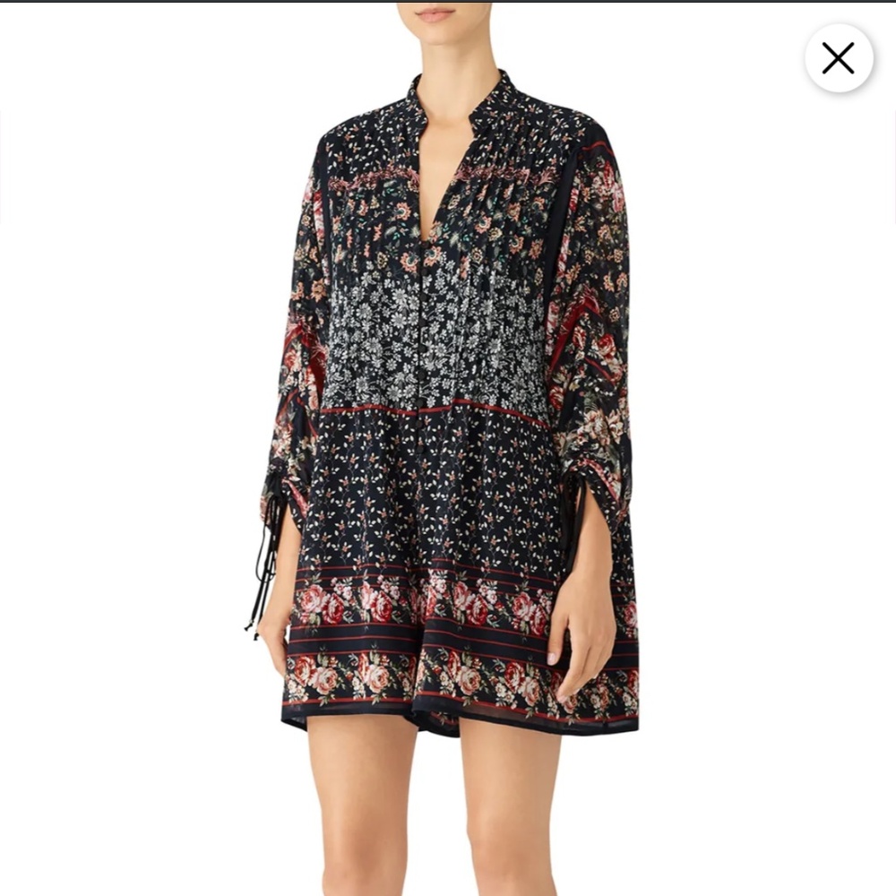 Adelyn Rae Marcella Printed Romper Size S
